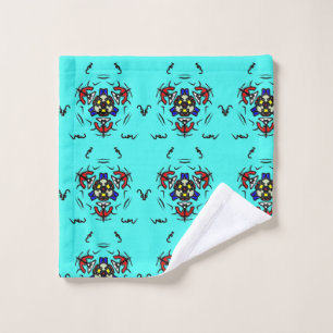 Turquoise Luxury Mandala" Bath Towel Set