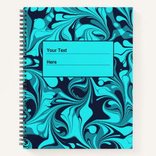 Turquoise Marble Notebook