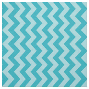 Turquoise Moroccan Moods Chevrons Fabric