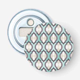 Turquoise Moroccan Pattern Bottle Opener