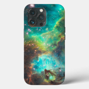 Turquoise Nebula iPhone 13 Pro Case