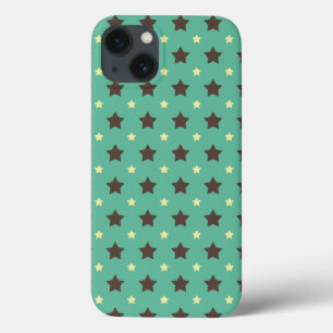 *Turquoise Nights Retro Stars* iPad Air Case