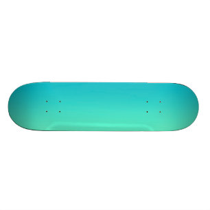 Turquoise Ombre Skateboard