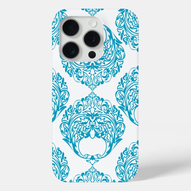 Turquoise ornament Case-Mate iPhone case (Back)