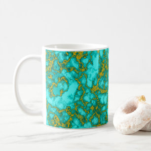 Turquoise Pattern Coffee Mug