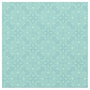 Turquoise Pattern Fabric