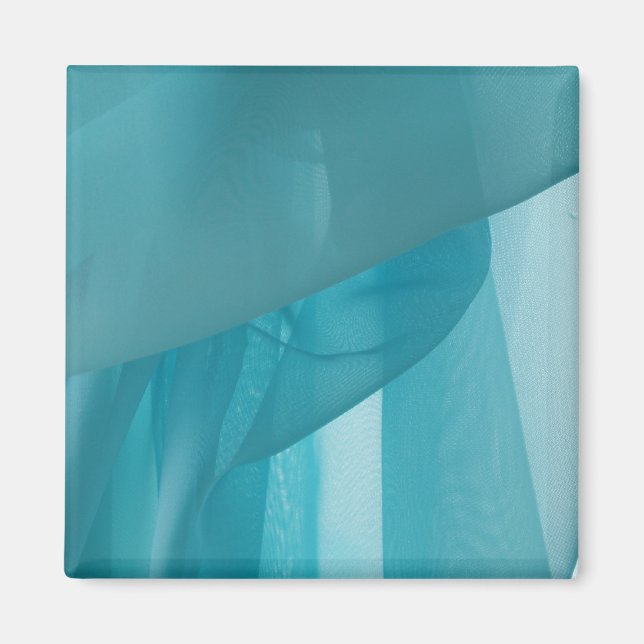 Turquoise Pattern Magnet (Front)