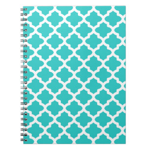 Turquoise Pattern Notebook