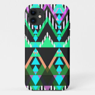 Turquoise Pop Aztec Case-Mate iPhone Case