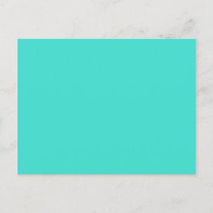 Turquoise Postcard