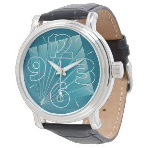 Turquoise ribbons watch