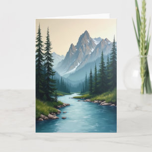 Turquoise River Dads Day Card