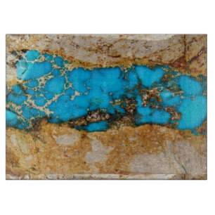 Turquoise Rock 1 Cutting Board