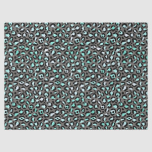 Turquoise Safari Series Design 11 Tissue Paper