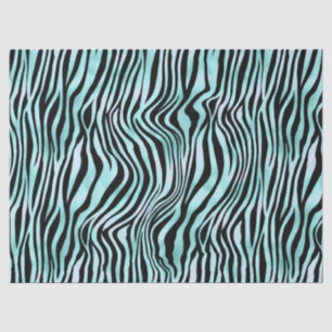 Turquoise Safari Series Design 7 Tissue Paper