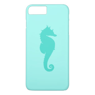 Turquoise Seahorse 2 Case-Mate iPhone Case
