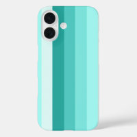 Turquoise shadow stripes