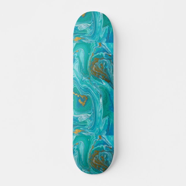 Turquoise Skateboard (Front)