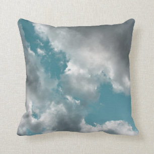 Turquoise Skies Throw Pillow