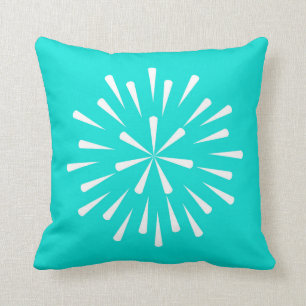 Turquoise Star Cushion