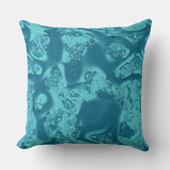 Turquoise Stone Cushion (Front)