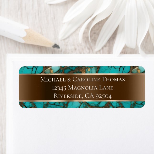 Turquoise Stones Wedding (Insitu)