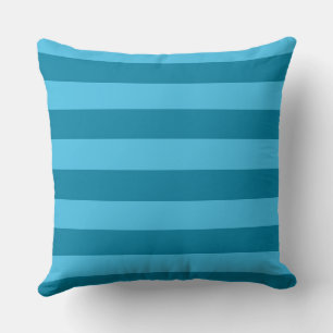Turquoise Stripes Cushion