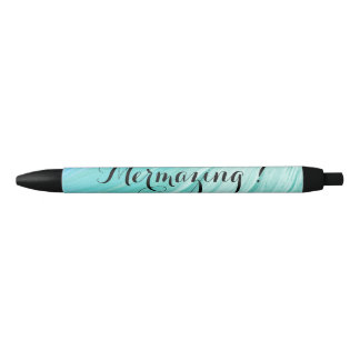 Turquoise Textured Mermazing Pen