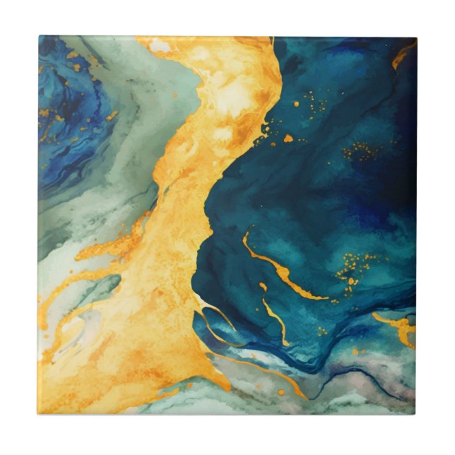 Turquoise Tile (Front)