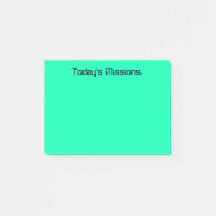 Turquoise Today's Missions