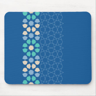 Turquoise Tranquillity Rhythm Mouse Pad
