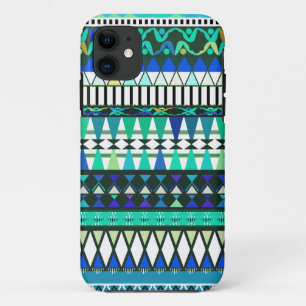 Turquoise Tribal Pattern iPhone 5 Case-Mate Cas Case