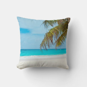 Turquoise Tropical Beach Cushion