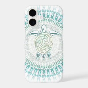 Turquoise Turtle And Mandala Animal