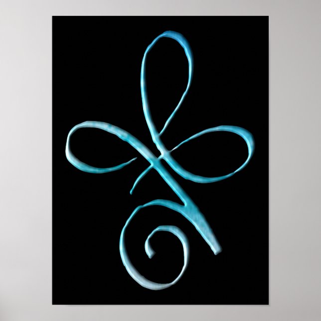 Turquoise Unconditional Love Poster (Front)