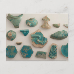 Turquoise Vessel Sherds Postcard