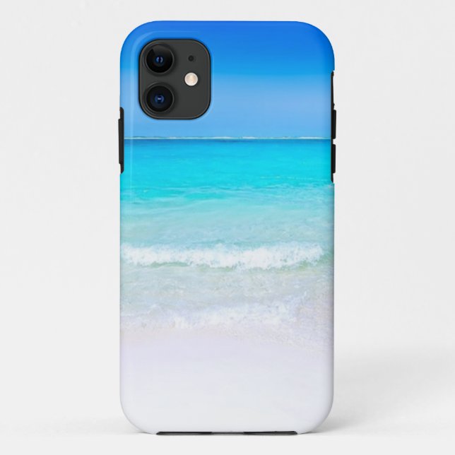 Turquoise Water Ocean Waves Phone Case (Back)