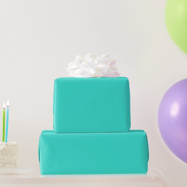 Turquoise Wrapping Paper (Party Gifts)