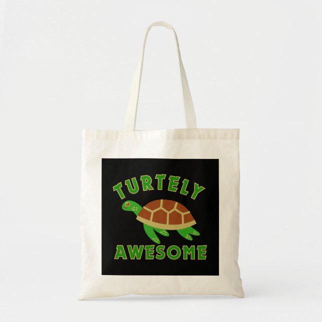 Turtely Awesome Tote Bag (Front)