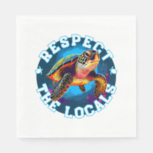 Turtle 001 Shell Yeah! Napkin