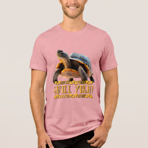 Turtle 001 Shell Yeah! Tri-Blend Shirt