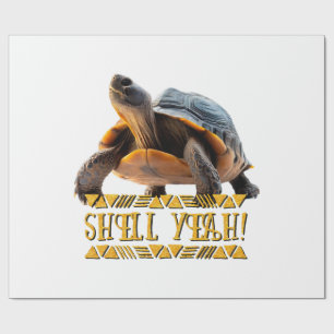 Turtle 001 Shell Yeah! Wrapping Paper