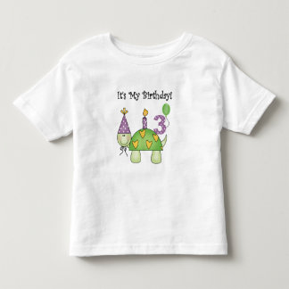Turtle 3rd Birthday Tshirts and Gifts