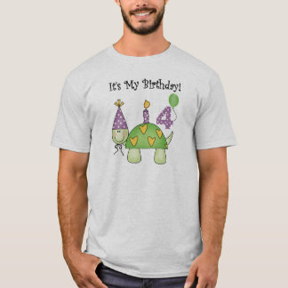 Turtle 4th Birthday T-Shirt