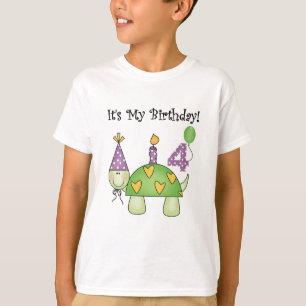 Turtle 4th Birthday Tshirts and Gifts