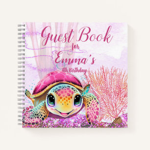 Turtle 4th Birthday, Under the Sea          Notebook