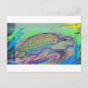 Turtle 7 postcard