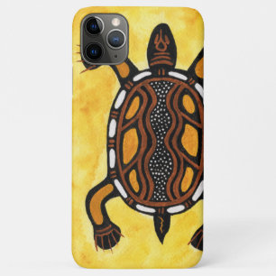 Turtle - Aboriginal Art Painting Case-Mate iPhone Case