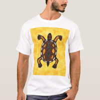 Turtle - Aboriginal Inspired Art Painting