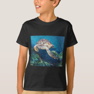 Turtle and a coral reef T-Shirt